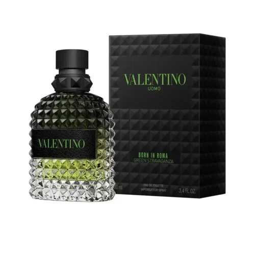 VALENTINO UOMO BORN IN ROMA GREEN STRAVAGANZA PRIX MAROC