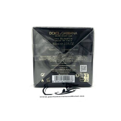 DOLCE GABBANA VELVET DESERT OUD