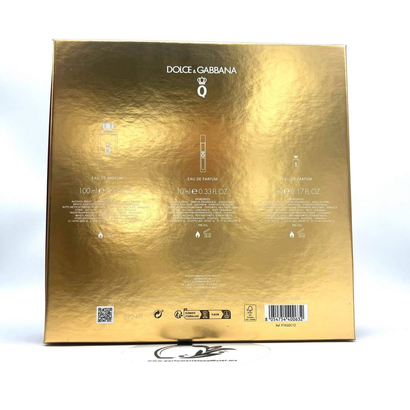 COFFRET CADEAU DOLCE GABBANA Q 5 COFFRET CADEAU DOLCE GABBANA Q – Image 3