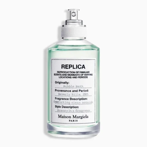 Maison Margiela Replica Bubble Bath Maroc parfum clean musc blanc luxe