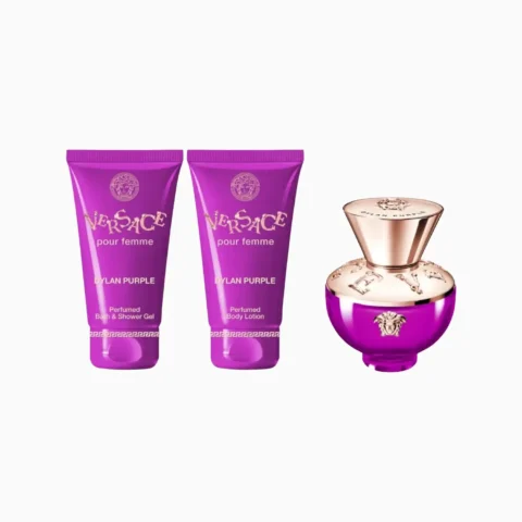 versace dylan purple coffret 3 pièces