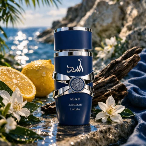 ASAD ZANZIBAR LATTAFA EAU DE PARFUM HOMME 100ML original au Maroc