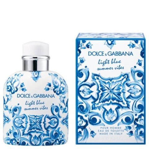 Dolce Gabbana Light Blue Summer Vibes Pour Homme parfum original au Maroc