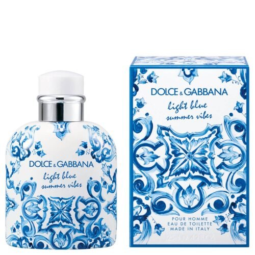 LIGHT BLUE SUMMER VIBES POUR HOMME 4 Dolce Gabbana Light Blue Summer Vibes Pour Homme parfum original au Maroc