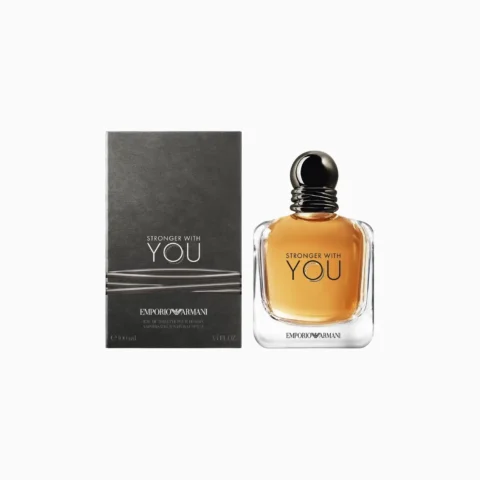 Emballage officiel Armani Stronger With You parfum Maroc