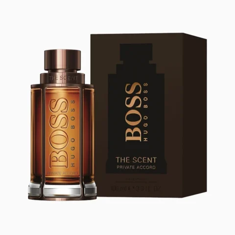 Boss The Scent Private Accord – parfum homme café cacao disponible au meilleur prix Maroc.
