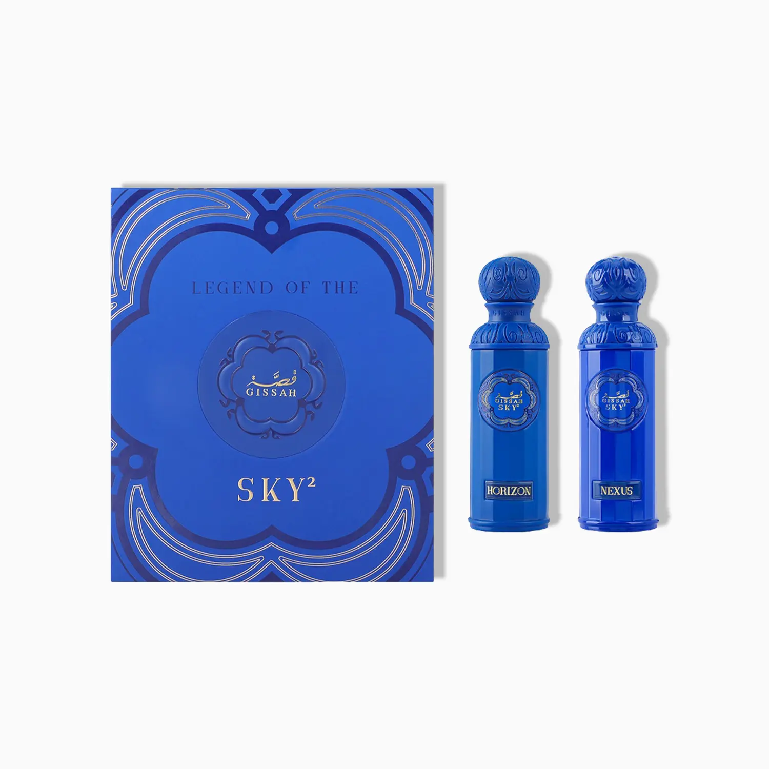 GISSAH LEGEND OF THE SKY HIM SET 3 Gissah Legend Of The Sky coffret parfum homme 2x90ml original maroc