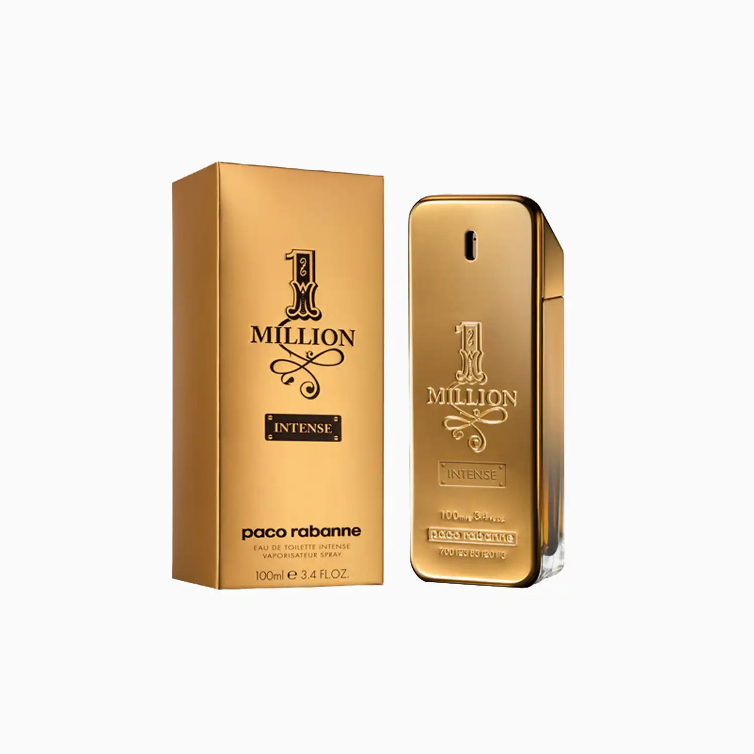 1 MILLION INTENSE PACO RABANNE 4 1 Million Intense Paco Rabanne flacon et boite originale