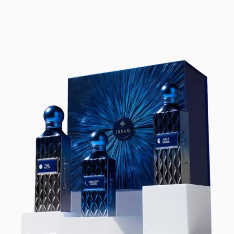 Moon Collection L Ibrahim Al Qurashi coffret parfum arabe original meilleur prix maroc