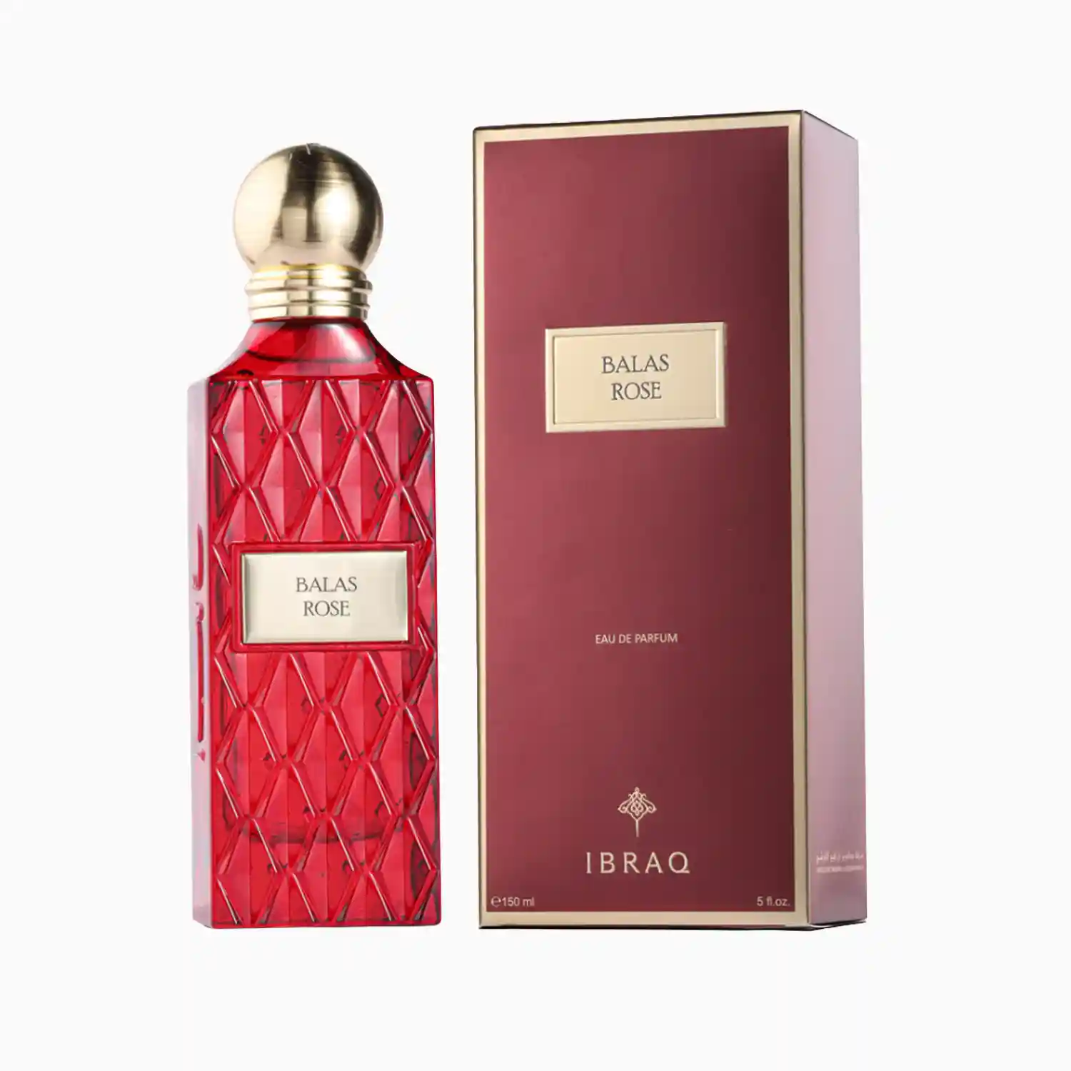 BALAS ROSE IBRAHIM AL QURASHI 150ML 4 BALAS ROSE IBRAHIM AL QURASHI 150ML – Image 2