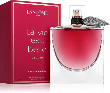 Lancôme La Vie Est Belle L’Elixir prix Maroc parfum femme framboise rose luxe