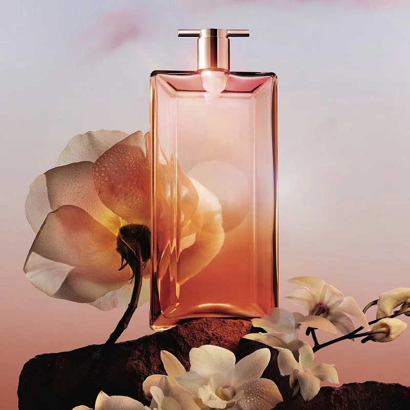 LANCÔME IDÔLE NOW 5 Lancôme Idôle Now prix Maroc parfum femme rose vanille luxe