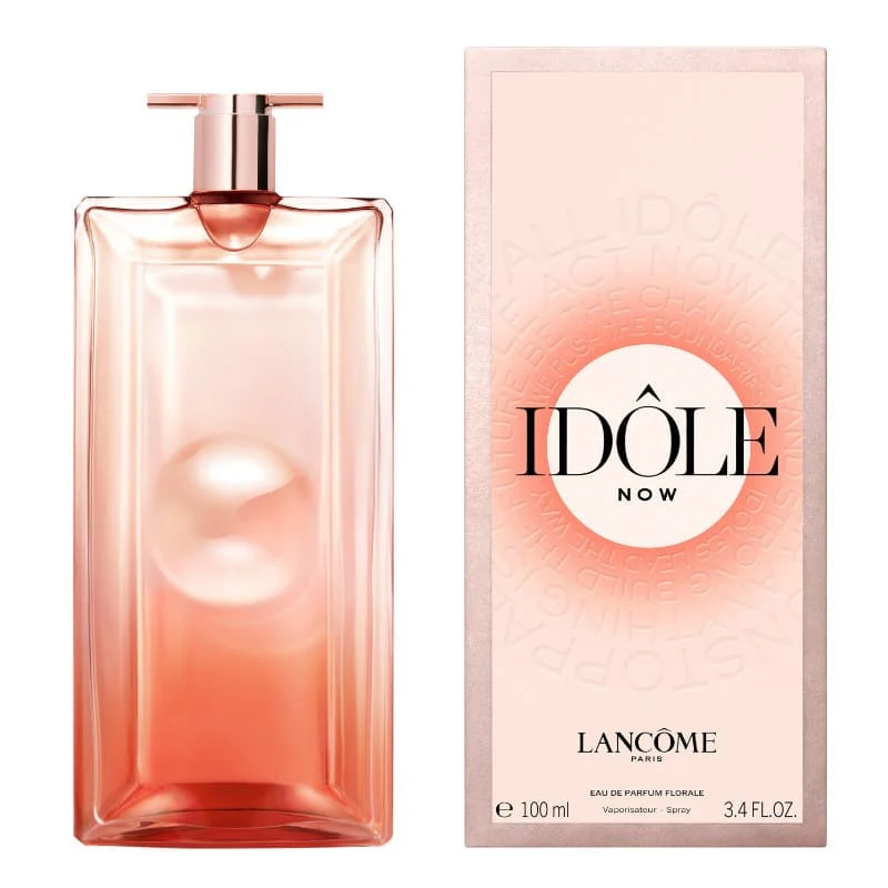 LANCÔME IDÔLE NOW 4 Lancôme Idôle Now Maroc parfum femme rose vanille luxe