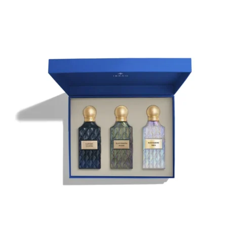 Diamond Blue Box 2 Ibraq Maroc coffret 3 parfums 75ml