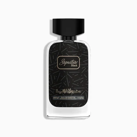 Signature Black Dkhoon Emirates prix Maroc parfum cuiré épicé unisexe