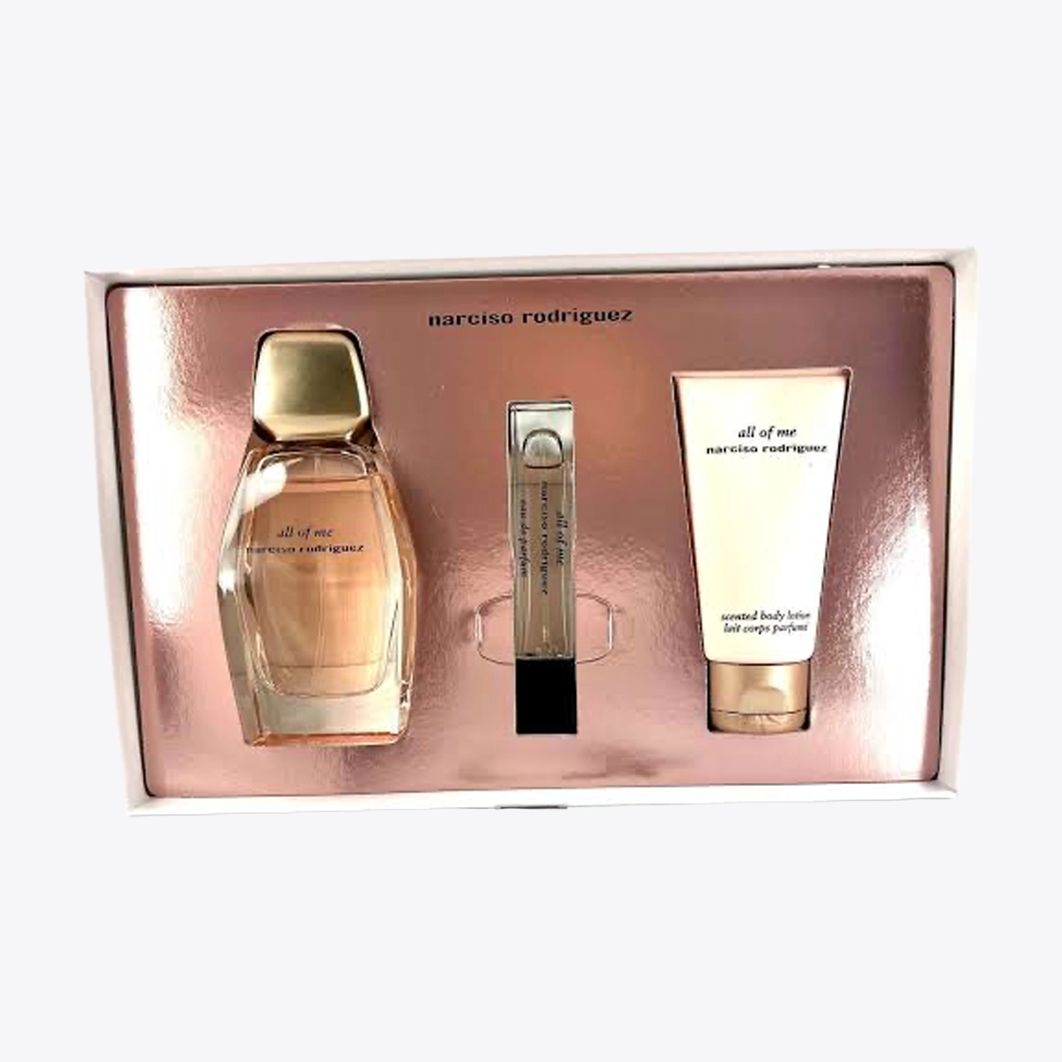 COFFRET NARCISO RODRIGUEZ ALL OF ME 3 Coffret NARCISO RODRIGUEZ ALL OF ME maroc