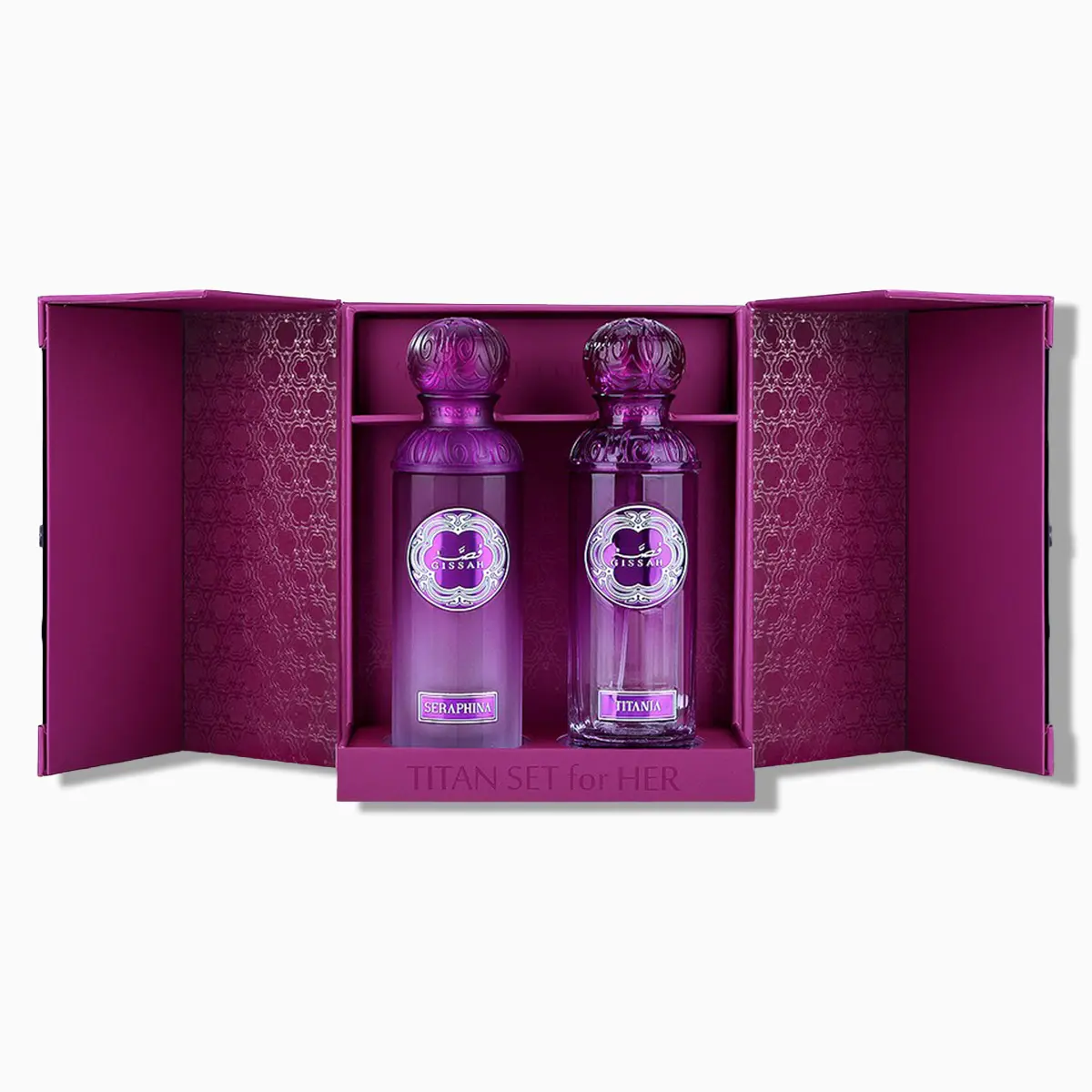 GISSAH TITAN HER COFFRET TITANIA & SERAPHINA 2×90 ML 4 GISSAH TITAN HER COFFRET TITANIA & SERAPHINA 2×90 ML – Image 2