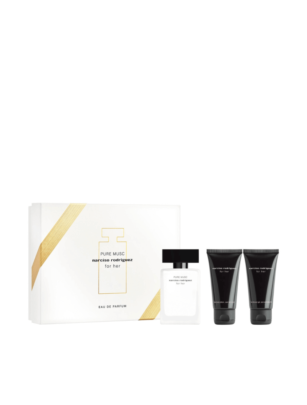 COFFRET NARCISO RODRIGUEZ PURE MUSC 3 COFFRET NARCISO RODRIGUEZ PURE MUSC